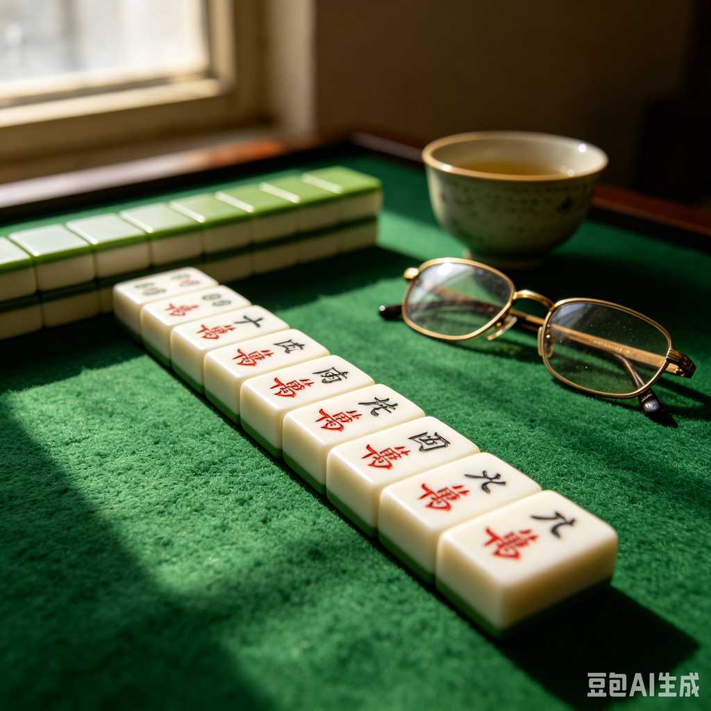 shiny mahjong tiles luxury