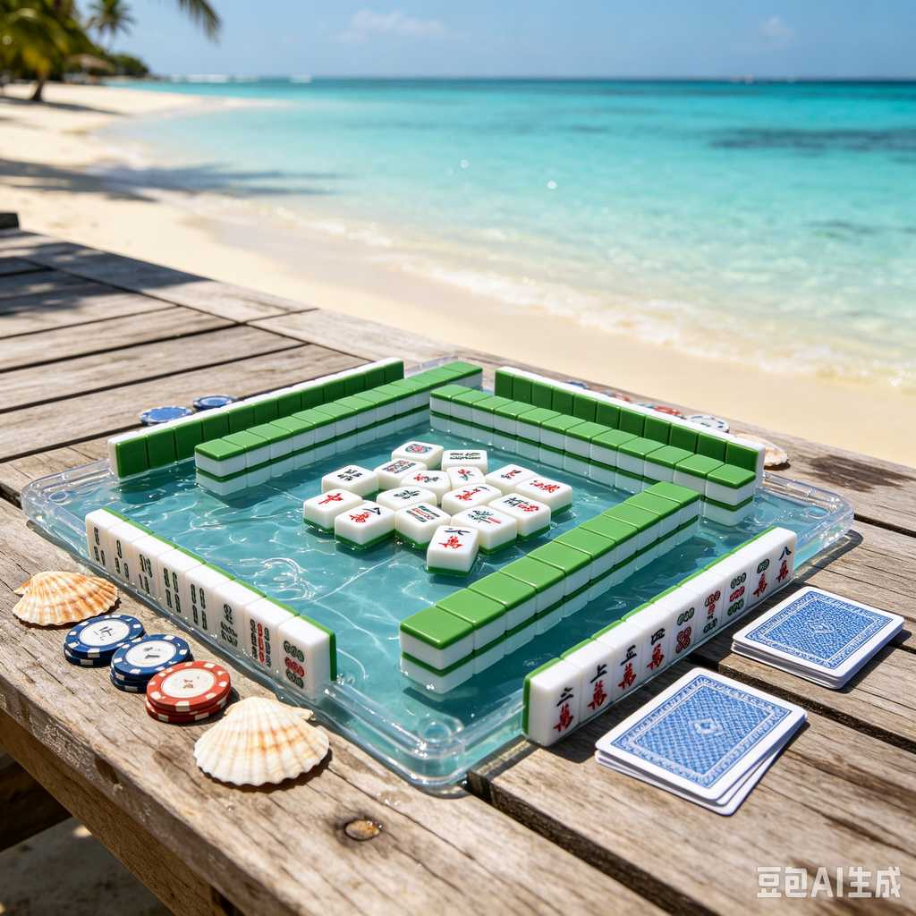 retro text mahjong tiles